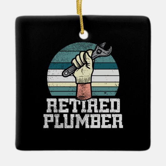 Altersversorgung Keramikornament (Vorderseite)