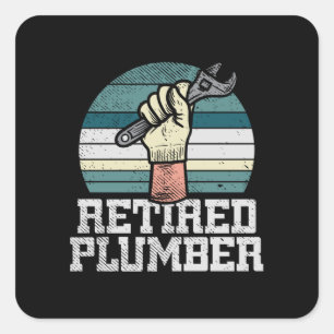 Altersversorgung Quadratischer Aufkleber