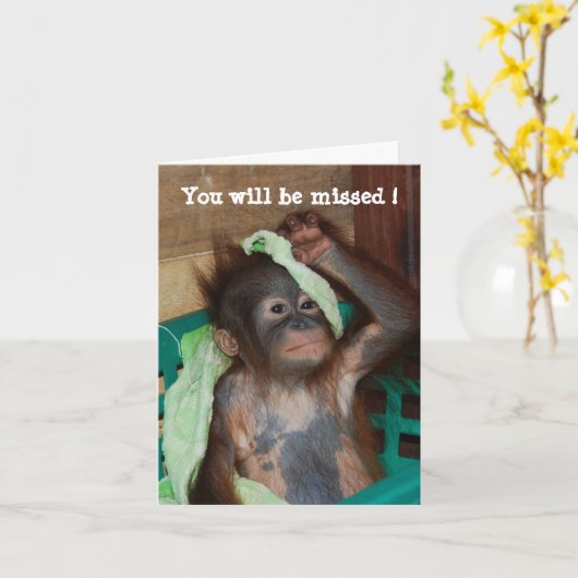 Altersversorgung, Werbeaktion oder Umzug Karte (Gelbe Blume)