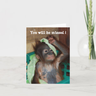 Altersversorgung, Werbeaktion oder Umzug Karte