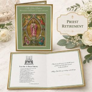 Altersvorruhestand Jesus Altar Card Karte