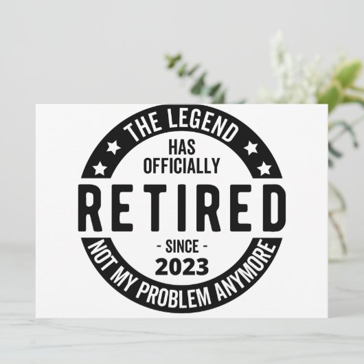 Altersvorsorge Ankündigung (Stehend Vorderseite)