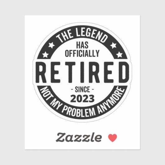 Altersvorsorge Aufkleber (Blatt)