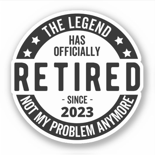 Altersvorsorge Aufkleber (Vorderseite)