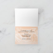 Altersvorsorge Danke, Fotograf's Paradies Dankeskarte (Innenseite)