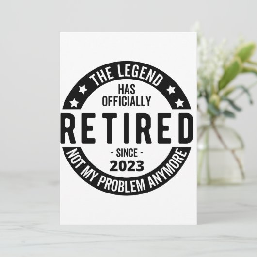 Altersvorsorge Einladung (Stehend Vorderseite)