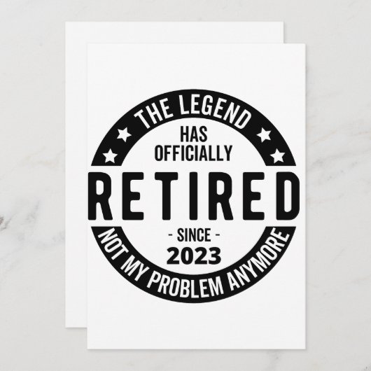 Altersvorsorge Einladung (Vorne/Hinten)