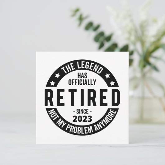 Altersvorsorge Einladung (Stehend Vorderseite)