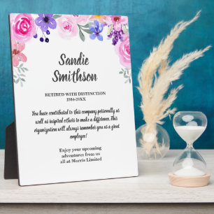 Altersvorsorge für Chef, Angestellter, lange Diens Fotoplatte