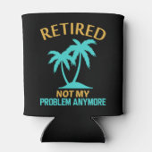 Altersvorsorge für Männer oder Frauen Dosenkühler (Rückseite)