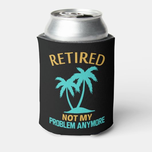 Altersvorsorge für Männer oder Frauen Dosenkühler (Kanne Rückseite)