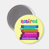 Altersvorsorge Geschenke einzigartigen Stapel von Magnet (Vorderseite/Rückseite)