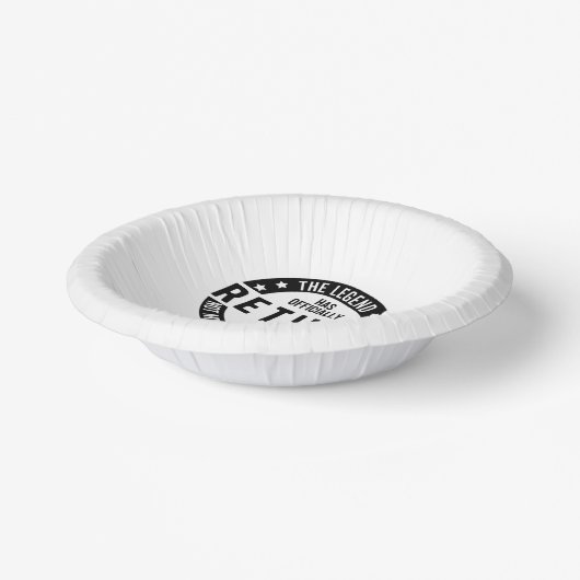 Altersvorsorge Pappteller (Gewinkelt)