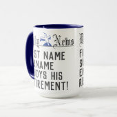 Altersvorsorge Tasse (Vorderseite Links)