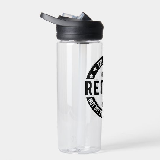 Altersvorsorge Trinkflasche (Rechts)