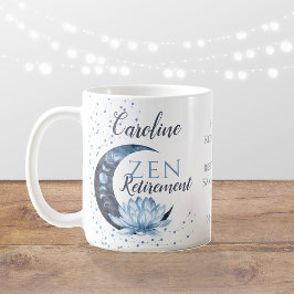 Altersvorsorge Zen Lotus Blume Kaffeetasse