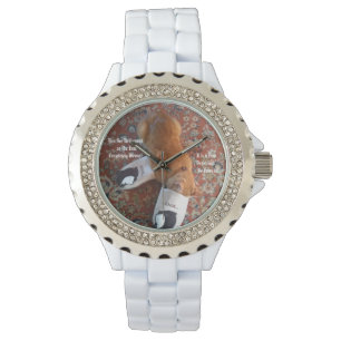 Altersvorteil-Ingwer-Katzenklappen Armbanduhr