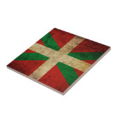 Altertümlicher Ikurriña Fliese (Seite)