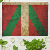 Altertümlicher Ikurriña Handtuch (Gefaltet)