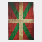 Altertümlicher Ikurriña Handtuch (Vertikal)