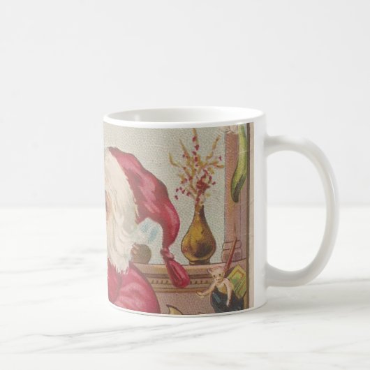 Altertümlicher Weihnachtsmann Kaffeetasse (Rechts)