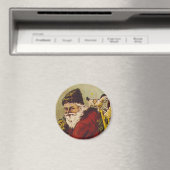 Altertümlicher Weihnachtsmann Magnet (In Situ (Geschirrspüler))