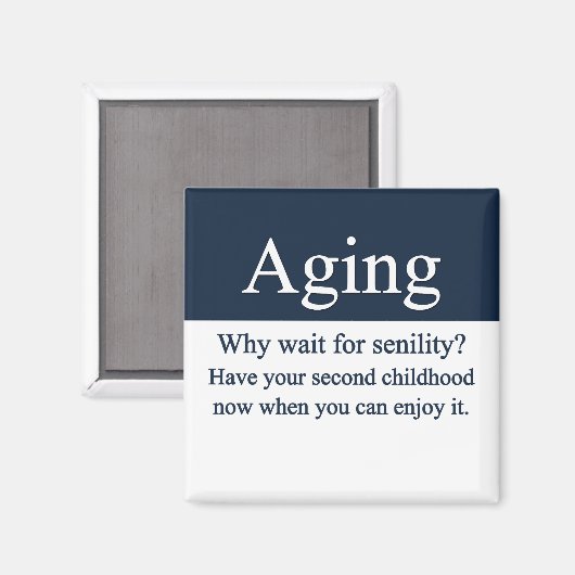 Alterung Magnet (Vorderseite/Rückseite)