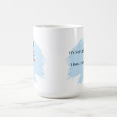 Alterungsbedingter Rückenschmerz Humor Benutzerdef Kaffeetasse (Mittel)
