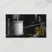 Alterungsprozess, Schneider, Schneider, Seamstress Visitenkarte (Rückseite)