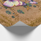 Altes 1 & Butterfly 6B Wrapper Geschenkpapier (Ecke)