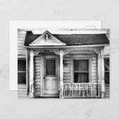 Altes abandoniertes Haus Nr. 90 BW Postkarte (Vorne/Hinten)