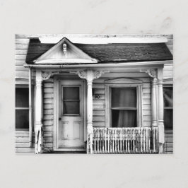 Altes abandoniertes Haus Nr. 90 BW Postkarte