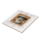 Altes Abes Chawin' Tobacci Fliese (Seite)