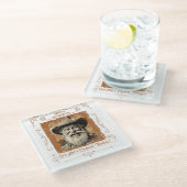 Altes Abes Chawin' Tobacci Glasuntersetzer (Schrägansicht)