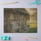 Altes, abgebrochenes Zuhause-Dekoupage-Tissue-Papi Seidenpapier (Basteln)