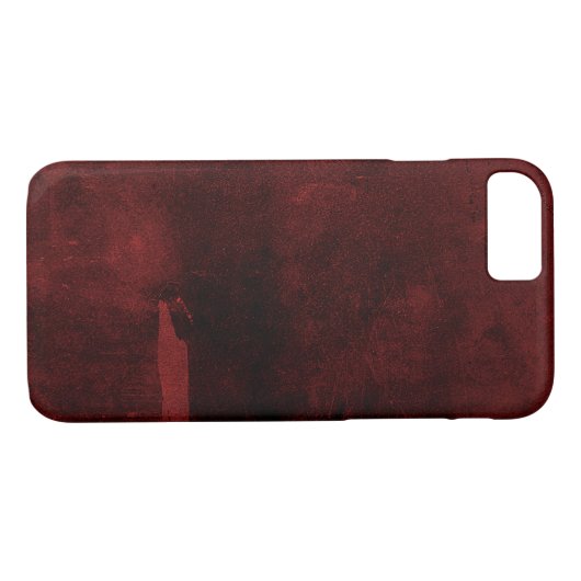 Altes abgenutztes Lederbuchcover in Rot Case-Mate iPhone Hülle (Rückseite (Horizontal))