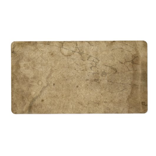 Altes, abgenutztes Papier mit dunkler rustikaler A (Vorne)