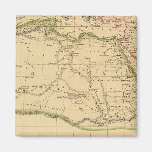 Altes Afrika 2 Magnet (Vorne)
