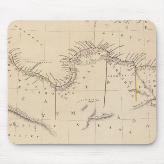 Altes Afrika oder Libyen II Mousepad (Vorne)