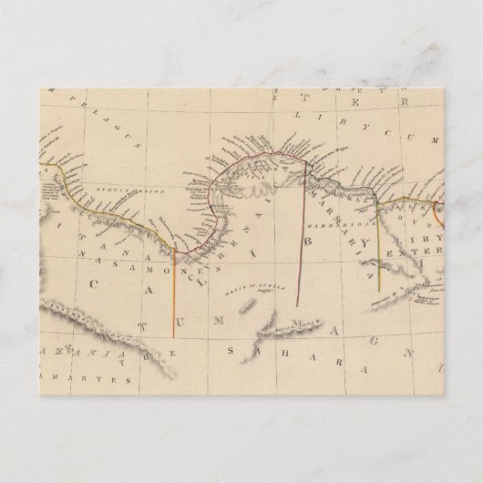 Altes Afrika oder Libyen II Postkarte (Vorderseite)