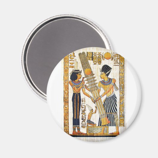 Altes Ägypten 1 Magnet (Vorderseite/Rückseite)
