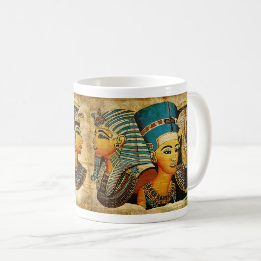 Altes Ägypten 3 Kaffeetasse (VorderseiteRechts)