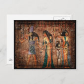 Altes Ägypten 4 Postkarte (Vorne/Hinten)