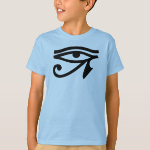 Altes Ägypten-Augen-Symbol-Jungen-T - Shirt