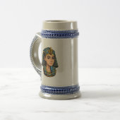 Altes Ägypten Bierglas (Vorderseite Links)