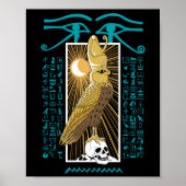 Altes Ägypten Falcon God Horus Poster (Vorne)