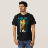Altes Ägypten Falcon God Horus T-Shirt (Vorne ganz)