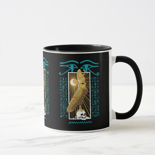 Altes Ägypten Falcon God Horus Tasse (Rechts)