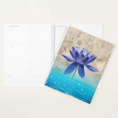 Altes Ägypten Gestyled Magic Blue Lotus Blume Planer (Anzeige)