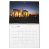 Altes Ägypten Große Pyramide Sphinx Giza Pharoah Kalender (Feb 2027)